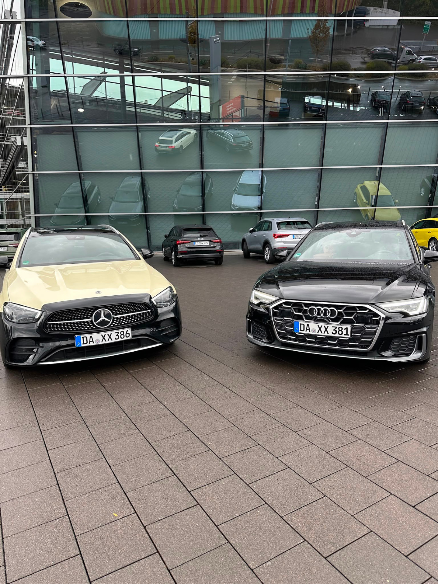 Mercedes E-Klasse und Audi A6 unserer Premium-Flotte